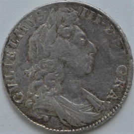 HALF CROWNS 1698  WILLIAM III DECIMO NVF/F