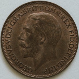 FARTHINGS 1922  GEORGE V  UNC.T.