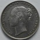 SHILLINGS 1857  VICTORIA SCARCE GVF