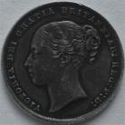 SHILLINGS 1865  VICTORIA DIE NUMBER 22 GVF