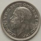 SIXPENCES 1928  GEORGE V  UNC LUS