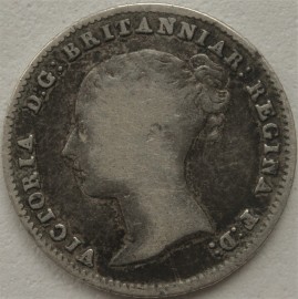 GROATS 1842  VICTORIA  GF