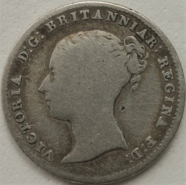 GROATS 1854  VICTORIA  GF