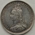 THREEPENCES SILVER 1888  VICTORIA NEF