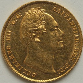 SOVEREIGNS 1836  WILLIAM IV WILLIAM IV SCARCE GEF