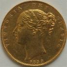 SOVEREIGNS 1839  VICTORIA VERY RARE GEF