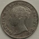 THREEPENCES SILVER 1843  VICTORIA GEF