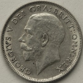 SIXPENCES 1924  GEORGE V  NEF