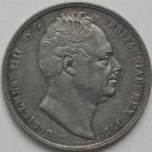 HALF CROWNS 1834  WILLIAM IV WW IN BLOCK VERY SCARCE GVF