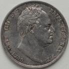 HALF CROWNS 1835  WILLIAM IV VERY SCARCE CLEANED GEF 