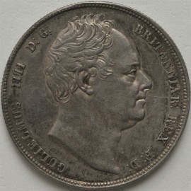 HALF CROWNS 1836  WILLIAM IV  GEF