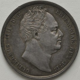 HALF CROWNS 1836  WILLIAM IV  EF