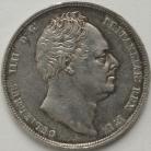 HALF CROWNS 1837  WILLIAM IV VERY SCARCE GEF