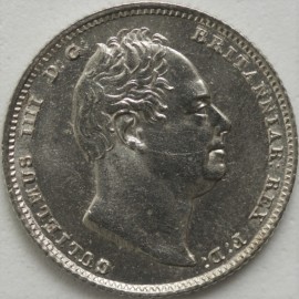 SIXPENCES 1835  WILLIAM IV  BU