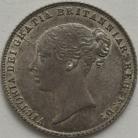 SIXPENCES 1866  VICTORIA DIE NO 45 SUPERB UNC.T.
