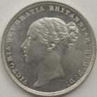 SHILLINGS 1838  VICTORIA 1ST HEAD WITH WW ESC 1278 BU