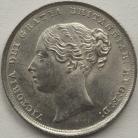 SHILLINGS 1839  VICTORIA 2ND HEAD NO WW ESC 1283 A SUPERB SPECIMEN BU