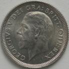 SIXPENCES 1927  GEORGE V 1ST TYPE BU