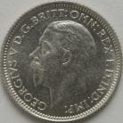 SIXPENCES 1927  GEORGE V PROOF FDC