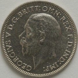 SIXPENCES 1934  GEORGE V SCARCE UNC LUS