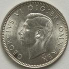 SIXPENCES 1941  GEORGE VI SCARCE BU