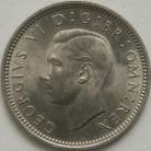 SIXPENCES 1951  GEORGE VI BU