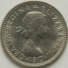 SIXPENCES 1964  ELIZABETH II BU