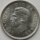 SIXPENCES 1938  GEORGE VI VERY SCARCE BU