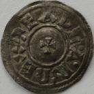 KINGS OF ALL ENGLAND 959 -975 EADGAR PENNY. Small cross type. Small cross both side. York mint. Fastolf Mont. GVF