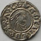 ANGLO SAXON-LATE PERIOD 978 -1016 AETHELRED II Penny 1st hand type hand of providence between alpha and omega Beocan York GEF
