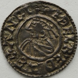 ANGLO SAXON-LATE PERIOD 978 -1016 AETHELRED II Penny last small cross spileman winchester  NEF