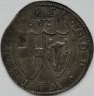 COMMONWEALTH 1651  COMMONWEALTH SIXPENCE CO-JOINED SHIELDS MM SUN GVF