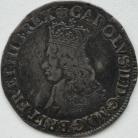 CHARLES II 1660 -1662 CHARLES II SHILLING 1ST ISSUE CROWNED BUST WITHOUT INNER CIRCLES MM CROWN VF