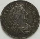 SIXPENCES 1683  CHARLES II EF