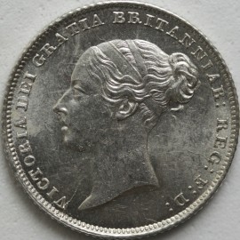 SIXPENCES 1853  VICTORIA  UNC LUS