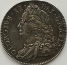 CROWNS 1751  GEORGE II OLD HEAD QUARTO VERY SCARCE GEF