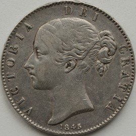CROWNS 1845  VICTORIA VIII VF