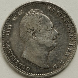 SHILLINGS 1836  WILLIAM IV  NVF