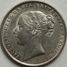 SHILLINGS 1862  VICTORIA RARE BU