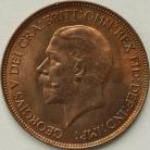 PENNIES 1929  GEORGE V BU