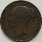 FARTHINGS 1848  VICTORIA GF