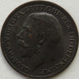 FARTHINGS 1916  GEORGE V SUPERB TONED  UNC