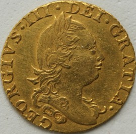 HALF GUINEAS 1777  GEORGE III GEORGE III 4TH HEAD  GVF