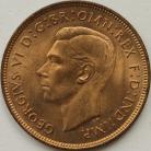 PENNIES 1937  GEORGE VI F219 BU