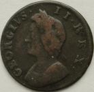 FARTHINGS 1734  GEORGE II GF