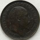 THIRD FARTHINGS 1902  EDWARD VII GVF