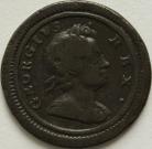 FARTHINGS 1721  GEORGE I GF