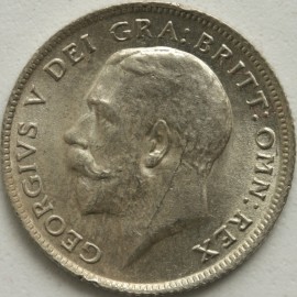 SIXPENCES 1913  GEORGE V SCARCE UNC LUS