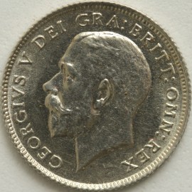 SIXPENCES 1923  GEORGE V VERY SCARCE UNC LUS