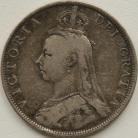 FLORINS 1888  VICTORIA SCARCE GF